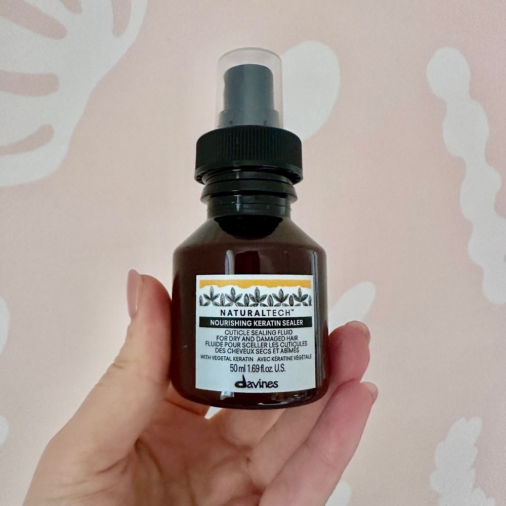 Davines Naturaltech Nourishing Keratin Sealer 50ml Cuticle Sealing Fluid Hair